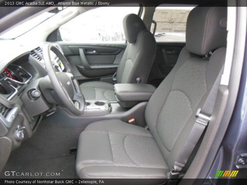  2013 Acadia SLE AWD Ebony Interior