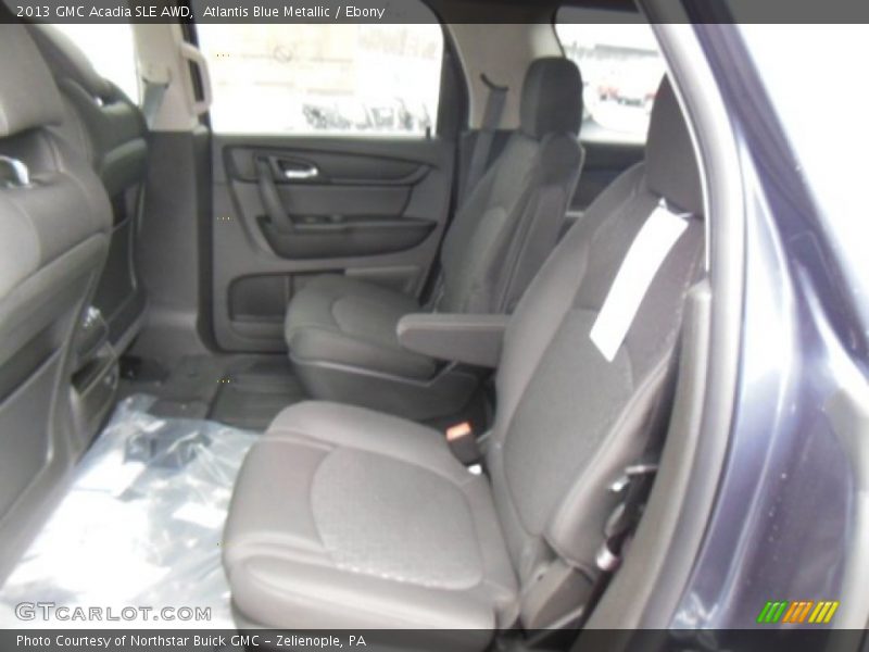 Rear Seat of 2013 Acadia SLE AWD