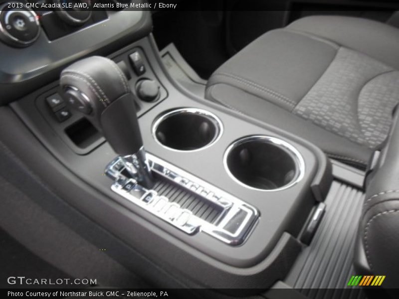 Atlantis Blue Metallic / Ebony 2013 GMC Acadia SLE AWD