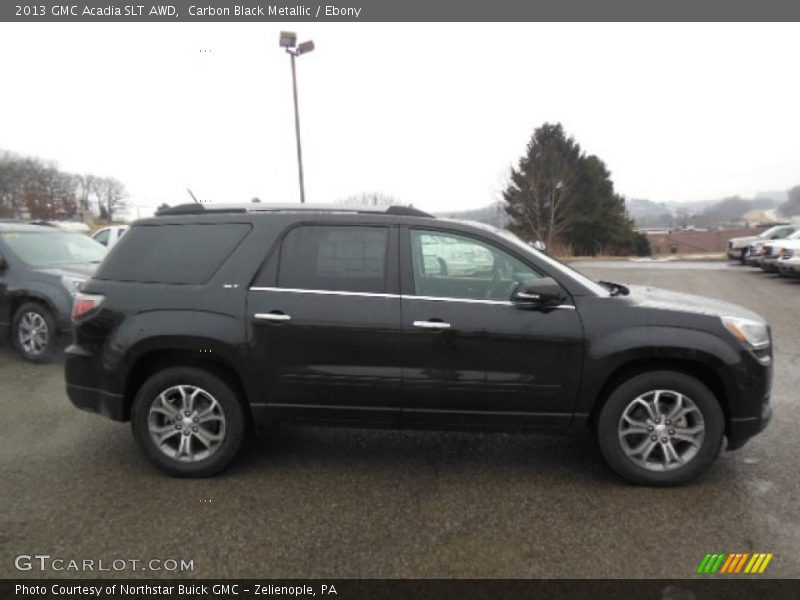 Carbon Black Metallic / Ebony 2013 GMC Acadia SLT AWD