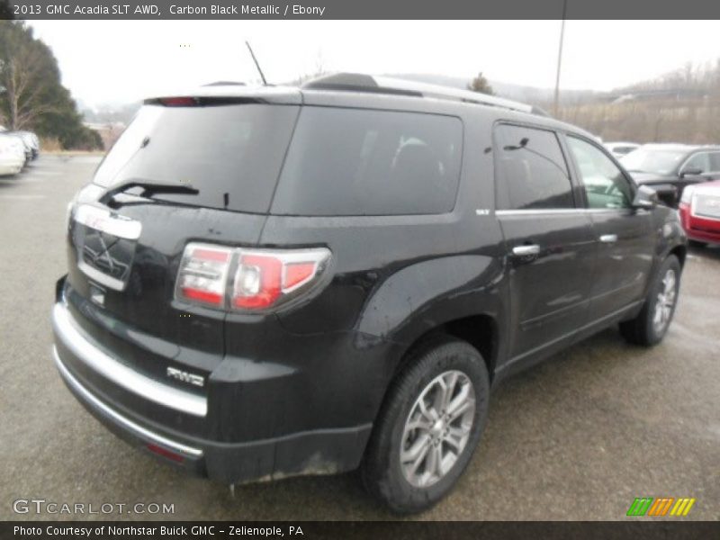 Carbon Black Metallic / Ebony 2013 GMC Acadia SLT AWD