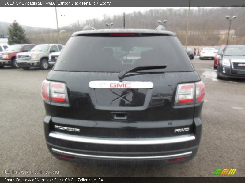Carbon Black Metallic / Ebony 2013 GMC Acadia SLT AWD