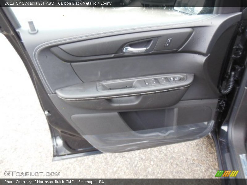 Carbon Black Metallic / Ebony 2013 GMC Acadia SLT AWD