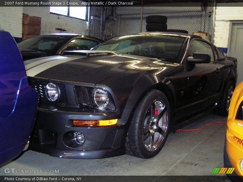 Alloy Metallic / Dark Charcoal 2007 Ford Mustang Roush Stage 3 Coupe