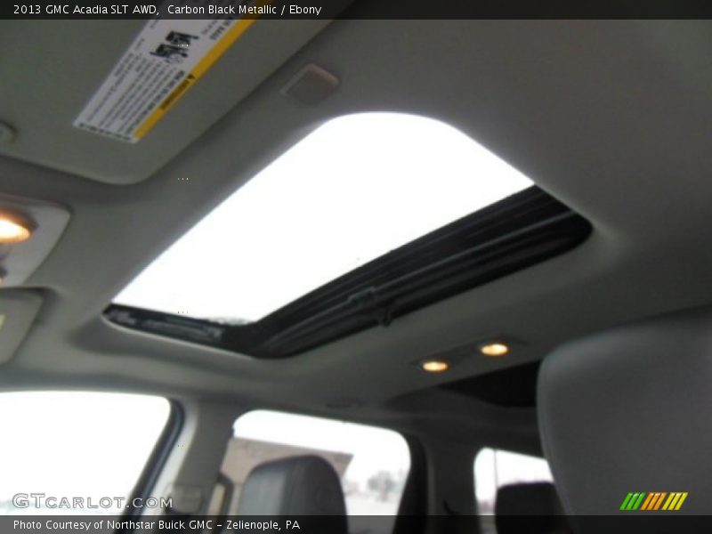 Carbon Black Metallic / Ebony 2013 GMC Acadia SLT AWD
