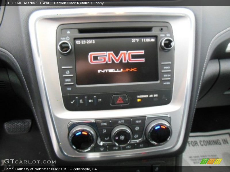 Carbon Black Metallic / Ebony 2013 GMC Acadia SLT AWD