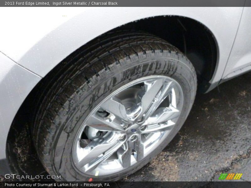 Ingot Silver Metallic / Charcoal Black 2013 Ford Edge Limited