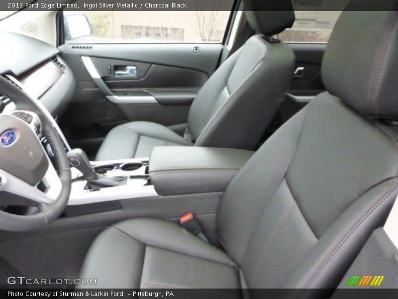 Ingot Silver Metallic / Charcoal Black 2013 Ford Edge Limited
