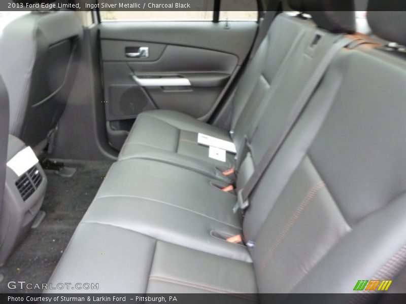 Ingot Silver Metallic / Charcoal Black 2013 Ford Edge Limited
