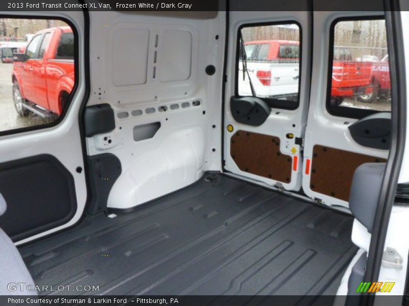 Frozen White / Dark Gray 2013 Ford Transit Connect XL Van