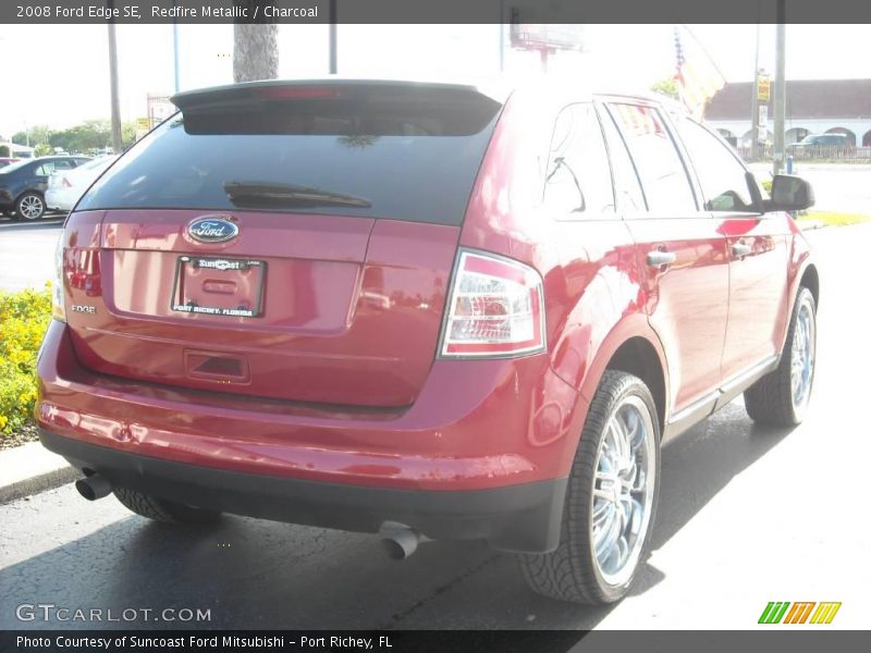 Redfire Metallic / Charcoal 2008 Ford Edge SE