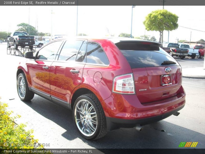 Redfire Metallic / Charcoal 2008 Ford Edge SE