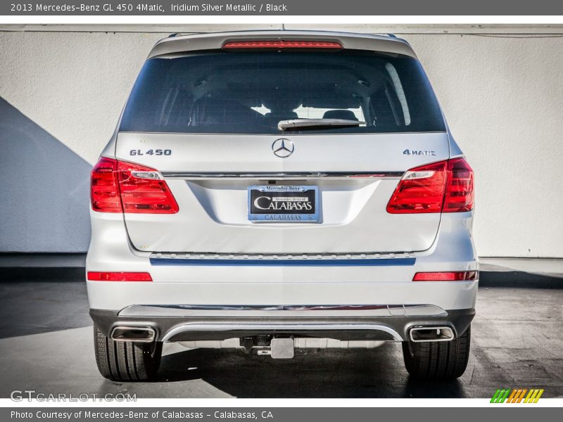 Iridium Silver Metallic / Black 2013 Mercedes-Benz GL 450 4Matic