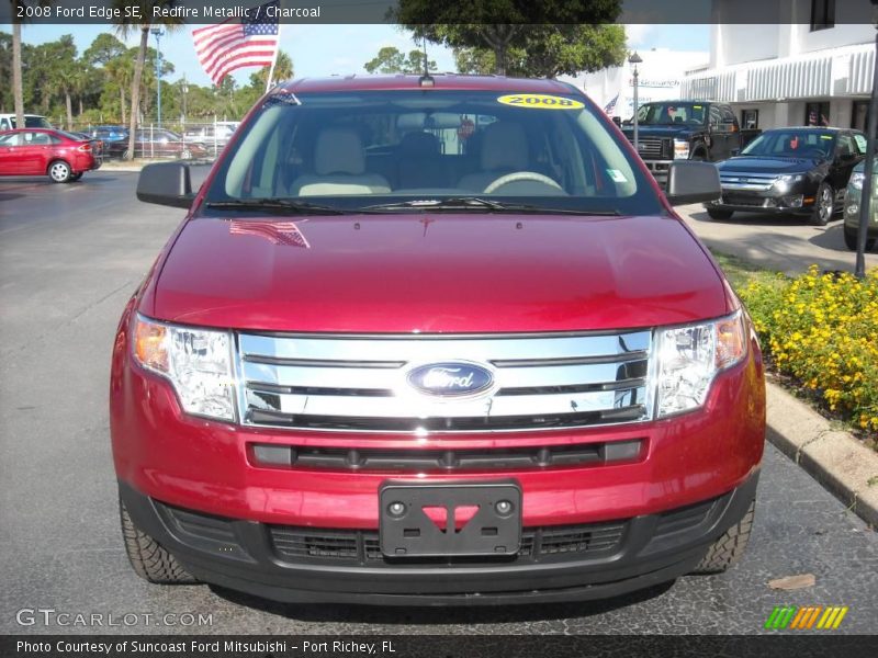Redfire Metallic / Charcoal 2008 Ford Edge SE