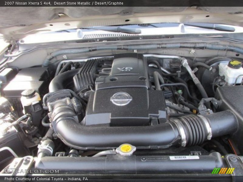  2007 Xterra S 4x4 Engine - 4.0 Liter DOHC 24-Valve VVT V6