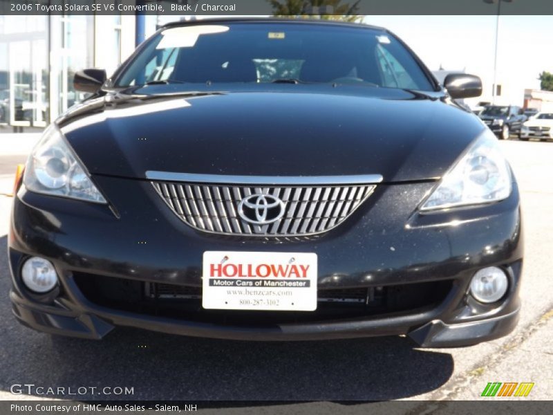 Black / Charcoal 2006 Toyota Solara SE V6 Convertible
