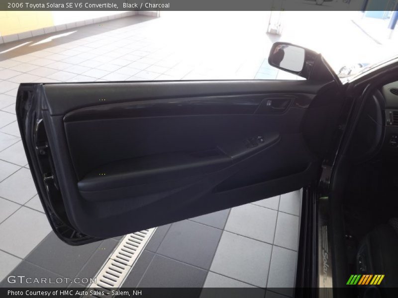 Black / Charcoal 2006 Toyota Solara SE V6 Convertible