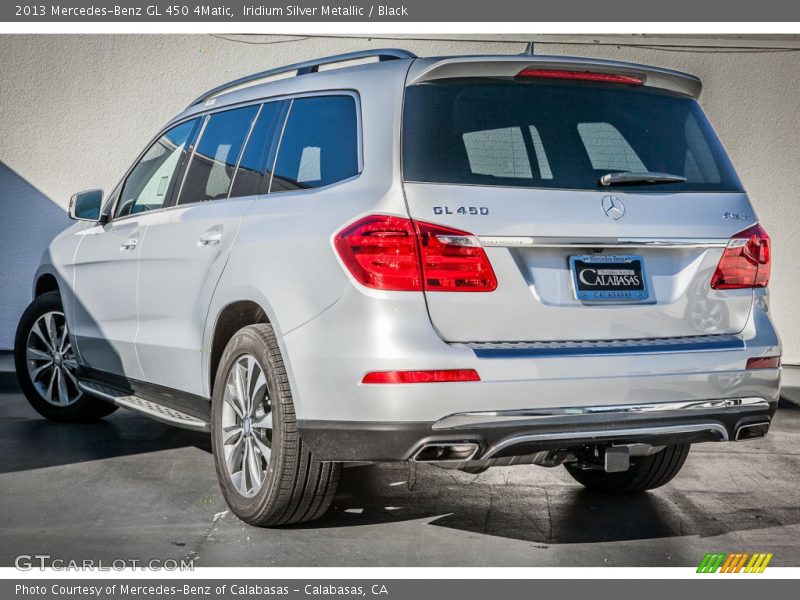 Iridium Silver Metallic / Black 2013 Mercedes-Benz GL 450 4Matic