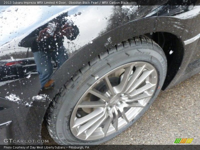 Obsidian Black Pearl / WRX Carbon Black 2013 Subaru Impreza WRX Limited 4 Door