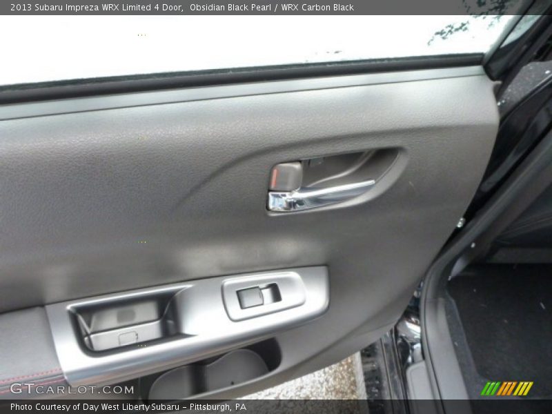 Obsidian Black Pearl / WRX Carbon Black 2013 Subaru Impreza WRX Limited 4 Door
