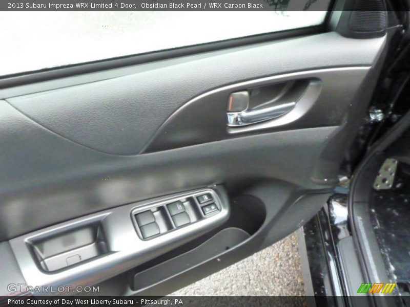 Door Panel of 2013 Impreza WRX Limited 4 Door