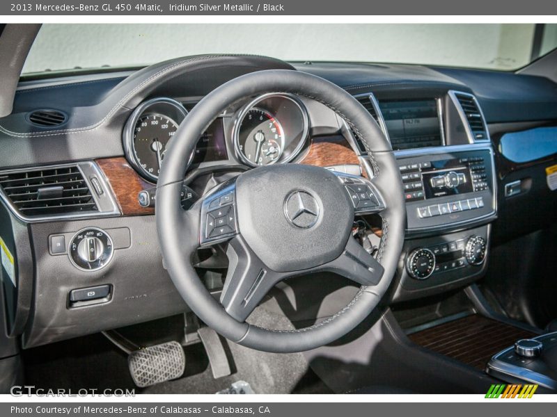 Iridium Silver Metallic / Black 2013 Mercedes-Benz GL 450 4Matic