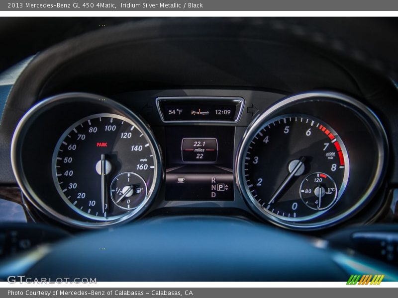 Iridium Silver Metallic / Black 2013 Mercedes-Benz GL 450 4Matic