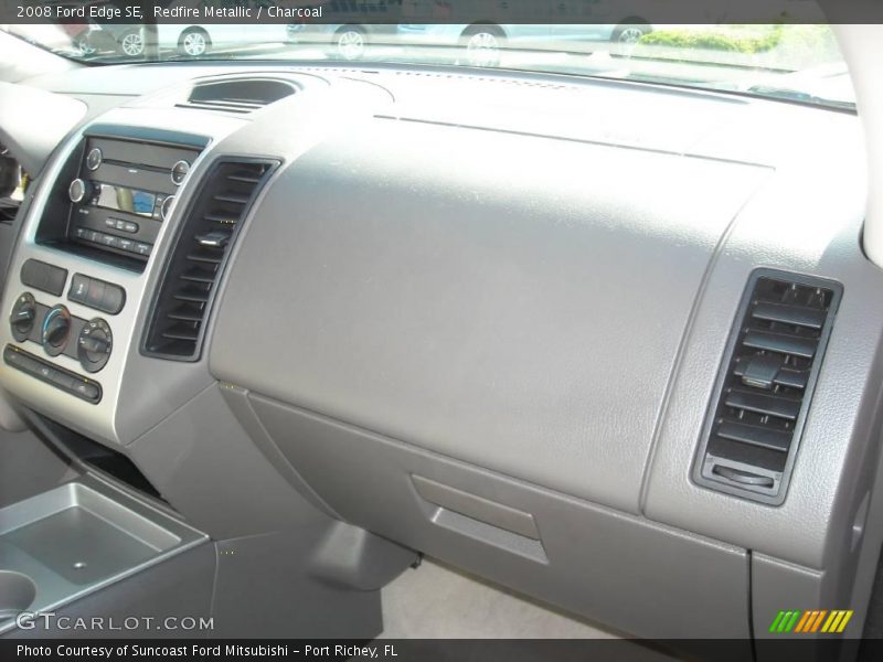 Redfire Metallic / Charcoal 2008 Ford Edge SE