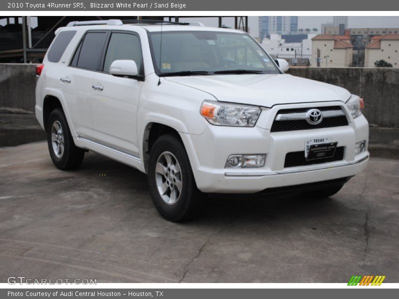 Blizzard White Pearl / Sand Beige 2010 Toyota 4Runner SR5