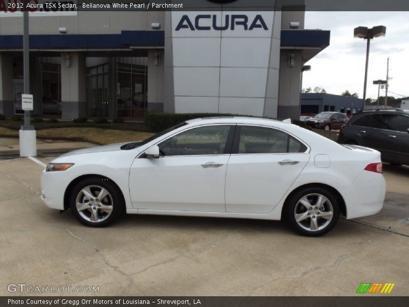 Bellanova White Pearl / Parchment 2012 Acura TSX Sedan