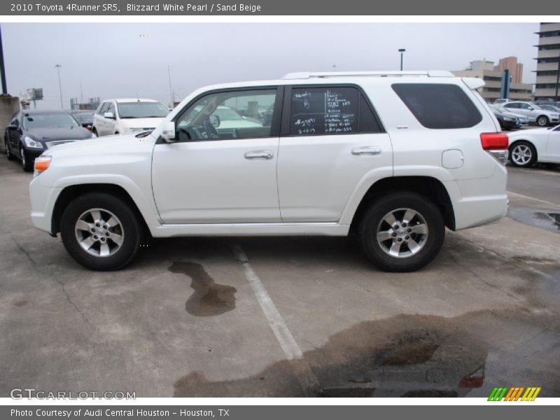 Blizzard White Pearl / Sand Beige 2010 Toyota 4Runner SR5