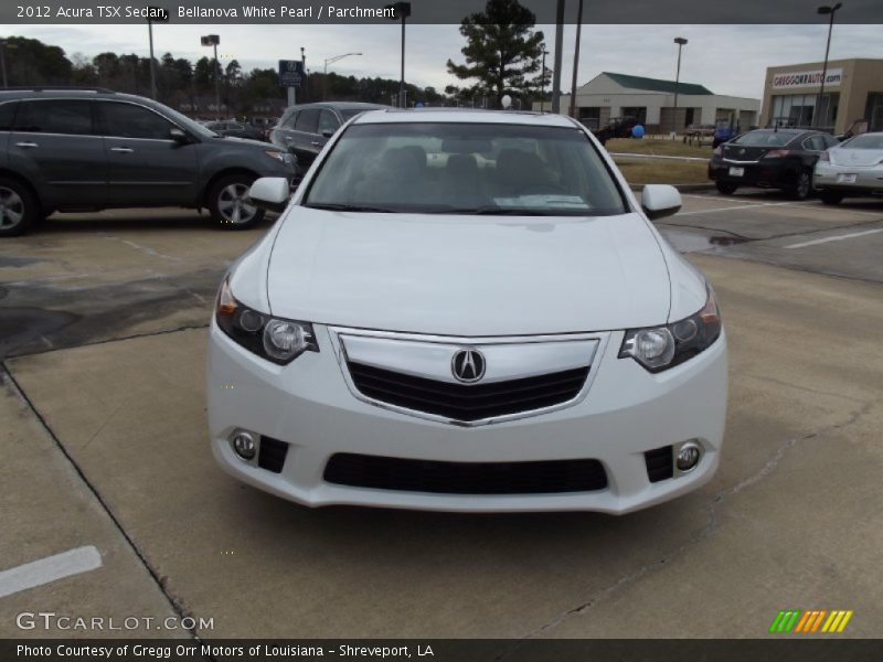 Bellanova White Pearl / Parchment 2012 Acura TSX Sedan