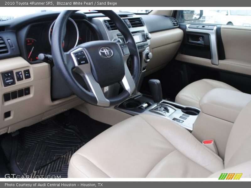 Blizzard White Pearl / Sand Beige 2010 Toyota 4Runner SR5
