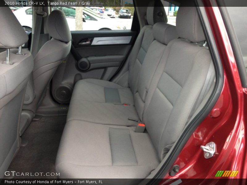 Tango Red Pearl / Gray 2010 Honda CR-V LX