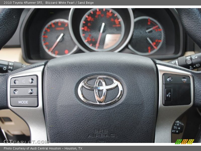 Blizzard White Pearl / Sand Beige 2010 Toyota 4Runner SR5