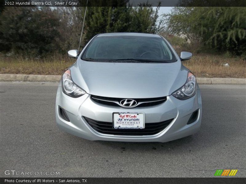 Silver / Gray 2012 Hyundai Elantra GLS