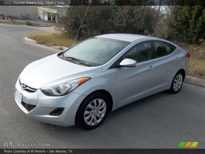 Silver / Gray 2012 Hyundai Elantra GLS