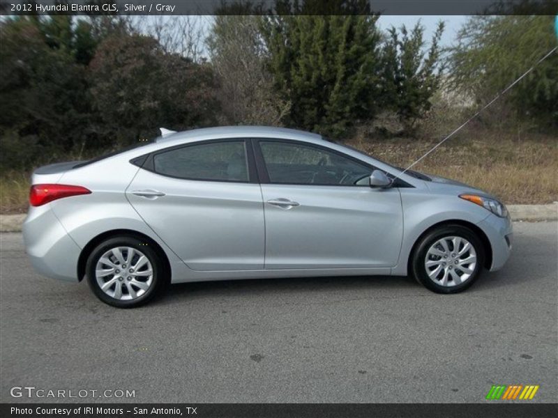 Silver / Gray 2012 Hyundai Elantra GLS