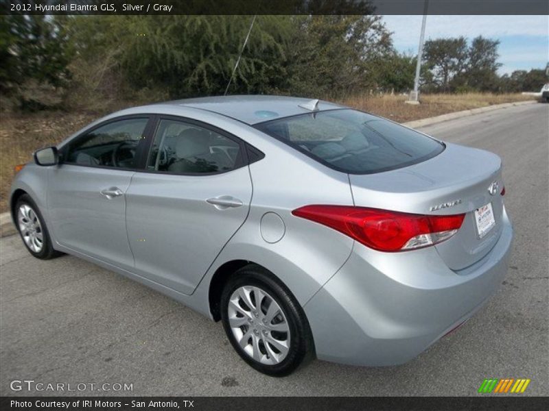 Silver / Gray 2012 Hyundai Elantra GLS