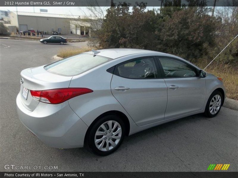 Silver / Gray 2012 Hyundai Elantra GLS