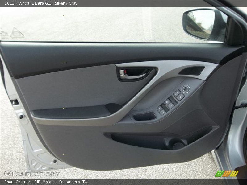 Silver / Gray 2012 Hyundai Elantra GLS