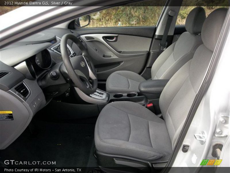 Silver / Gray 2012 Hyundai Elantra GLS
