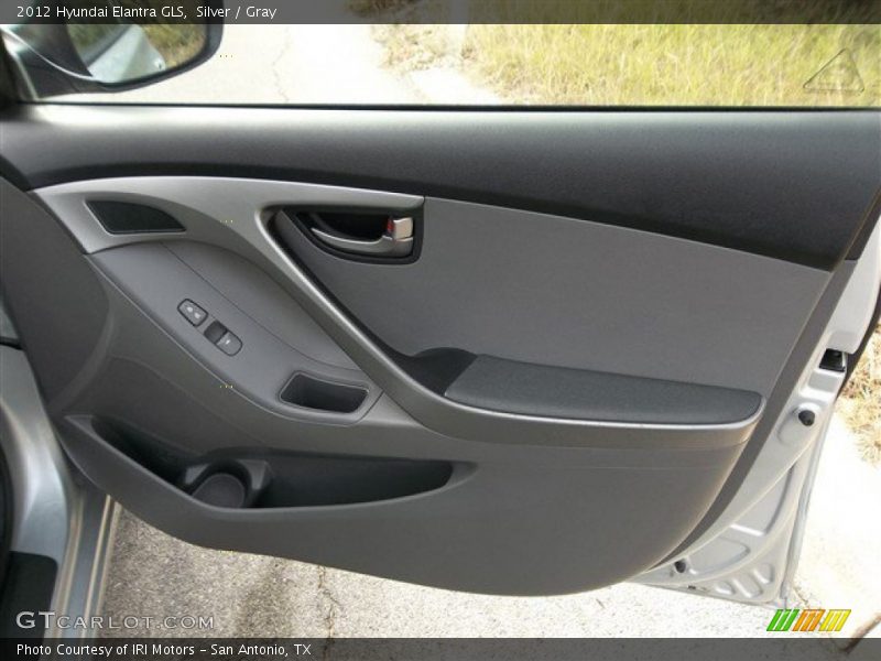 Silver / Gray 2012 Hyundai Elantra GLS