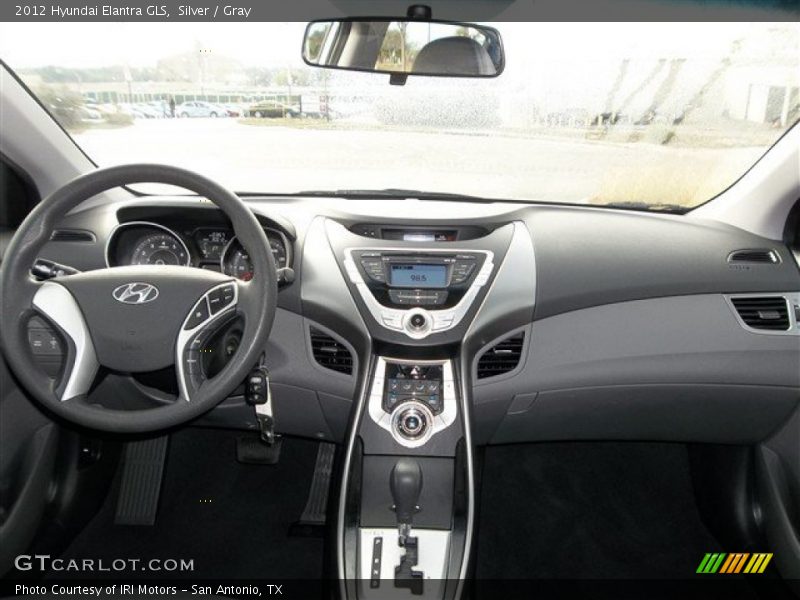 Silver / Gray 2012 Hyundai Elantra GLS