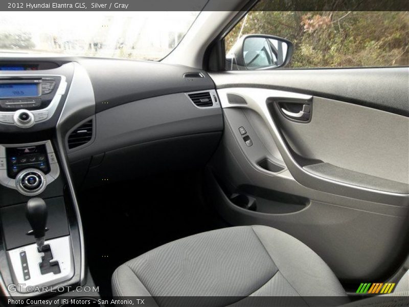 Silver / Gray 2012 Hyundai Elantra GLS