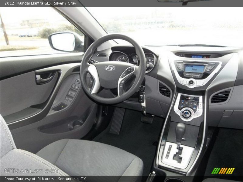 Silver / Gray 2012 Hyundai Elantra GLS