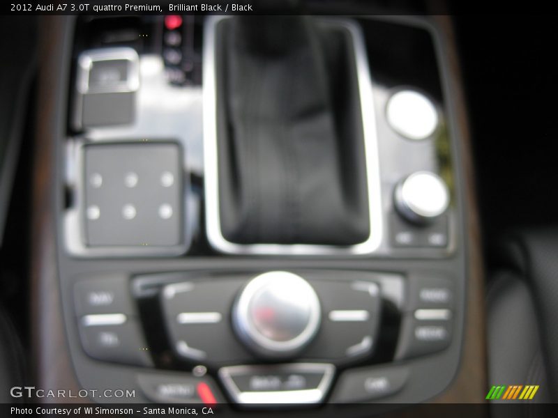 Brilliant Black / Black 2012 Audi A7 3.0T quattro Premium