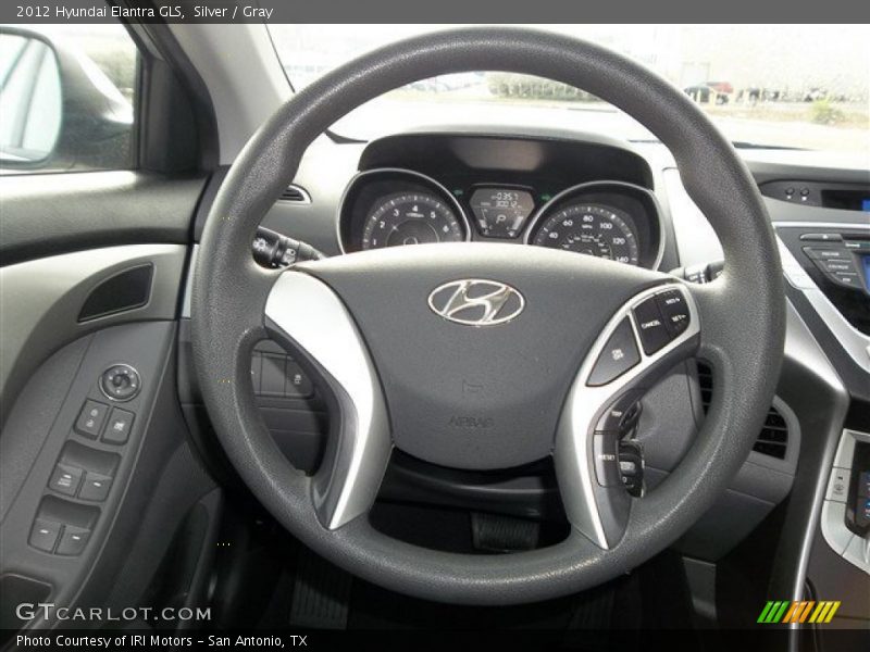 Silver / Gray 2012 Hyundai Elantra GLS