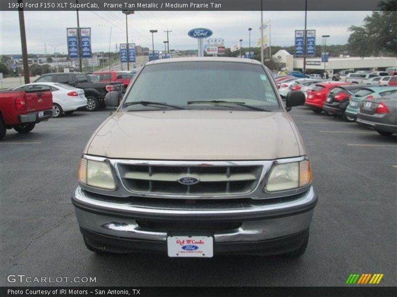 Prairie Tan Metallic / Medium Prairie Tan 1998 Ford F150 XLT SuperCab