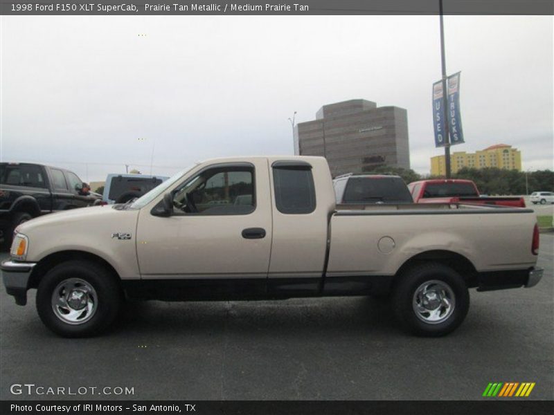 Prairie Tan Metallic / Medium Prairie Tan 1998 Ford F150 XLT SuperCab